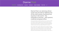 Desktop Screenshot of diannepost.com